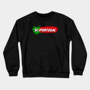 Portugal Qatar 2022 World Cup, Portugal Soccer Team 2022 Supporter Funny Portugal Flag Futbol Crewneck Sweatshirt